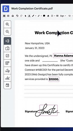 Fastest-growing 🚀 PDF editing and document signing solution