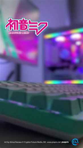 1.4K views · 26 reactions | Warning: Watching this might make you rethink your entire setup. Check out our TUF Gaming x Hatsune Miku line up, from headset to keyboard.  Doesn’t this look good!?   https://asus.click/TUFGamingxMiku | ASUS | Facebook