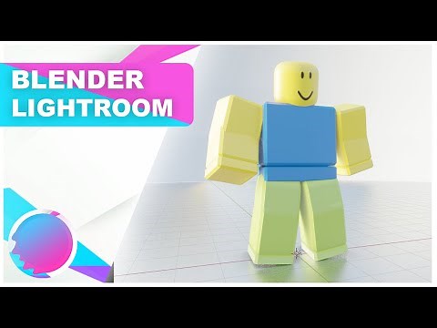 ROBLOX FREE BLENDER R15 Rig + LIGHTROOM! | GFX COMET