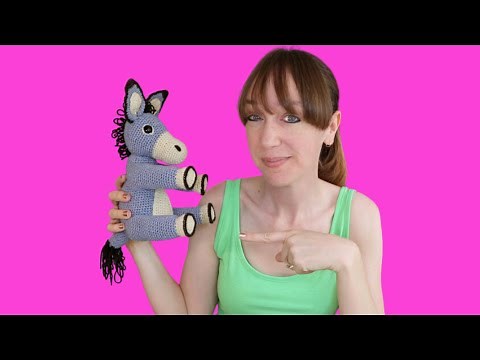 Free Crochet Donkey Pattern