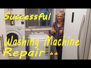 Repairing a Simpson Eziset washing machine powerboard fault. Saved from landfill or scrap!