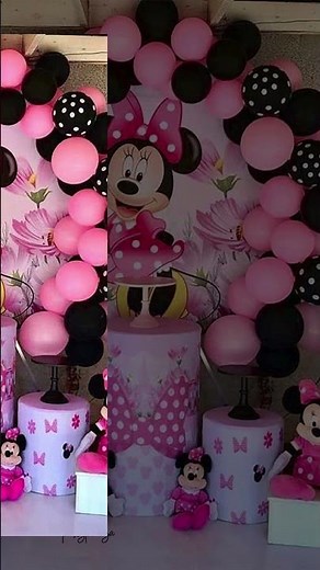 Adorable Minnie Mouse Birthday Decoration Ideas for a Pink, Polka-Dot Celebration