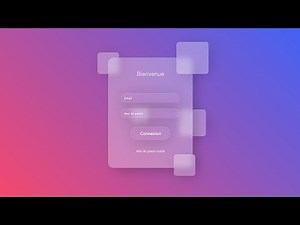 Create a Glassmorphic Login Form (Intermediate - HTML and CSS)
