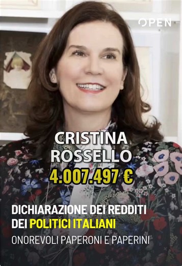 Cristina Rossello: La Paperone del Parlamento