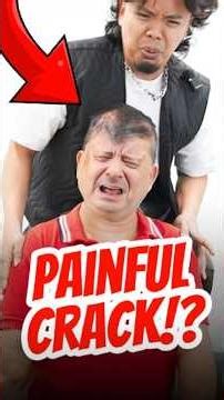 Is this the LOUDEST Neck Crack Ever⁉️#chiropractic #backpain #neckpain #trending