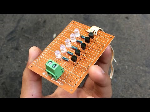 How to Make a High Quality Water Level Indicator | 5 Levels in a PCB