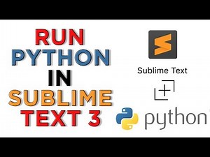 HOW TO RUN PYTHON CODE IN SUBLIME TEXT 3 || SET UP PYTHON IN SUBLIME TEXT || PYTHON IN SUBLIME 2020