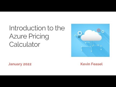 Azure Pricing Calculator Introduction