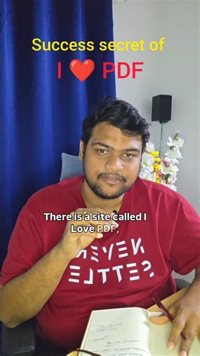 Manoj kantimahanthi on Instagram: "iLovePDF started because one designer couldn't figure out how to merge two files. So he built a simple tool. That tool now crushes Adobe the company that literally invented PDFs. No investors. Barely any marketing. Just 52 employees running a subscription empire. Everyone's chasing the next big AI thing. But sometimes the million-dollar idea is just solving that one annoying problem everyone has. You probably have one of those ideas right now. Don't ignore it."