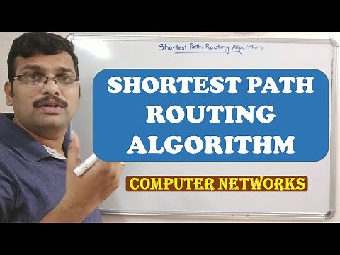 23 - SHORTEST PATH ROUTING ALGORITHM - COMPUTER NETWORKS