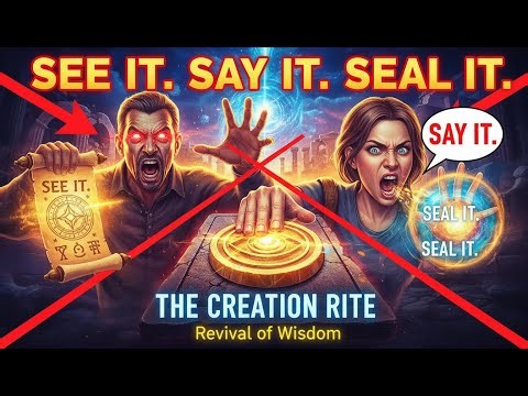 How to Master the Creation Rite: See It, Say It, Seal It