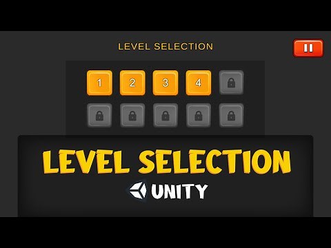 How to Make a PRO Level Selection Screen in Unity | Best Way