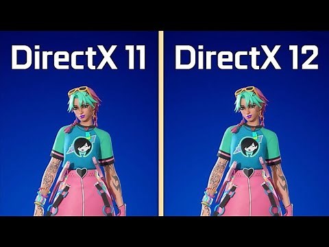 ENABLE DIRECTX 12 OR DIRECTX 11 IN CHAPTER 4 (Fortnite Chapter 4 How To Enable DirectX11/DirectX12)
