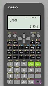 Modulo on Casio fx-570VN calculator