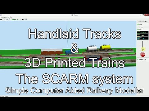 Intro To Using The SCARM Simulator To Build John Allen's Timesaver Shunting Layout Model Train