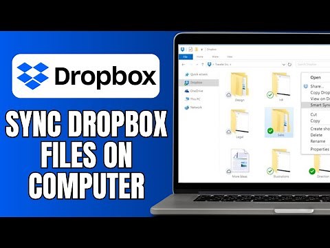 How To Sync Dropbox Files On Computer | Dropbox Selective Sync Tutorial