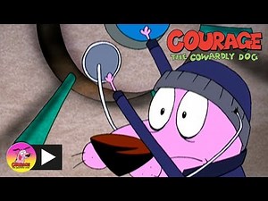 Courage The Cowardly Dog | Bank Robbery | Cartoon Network