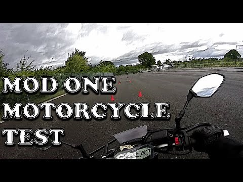 Motorcycle Test Module One (Mod 1) - With Tips