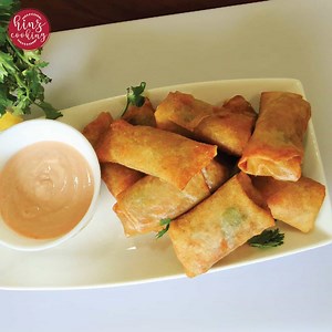 Chicken Spring Roll Recipe - Mini Spring Rolls - Hinz Cooking