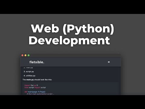 Python Web Development