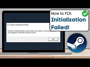 How To Fix Steam Initialization Failed Error (Easy Fix!)