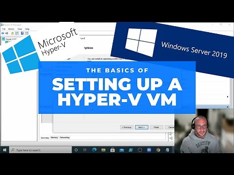 Hyper-V Setup and Windows Server 2019 Install