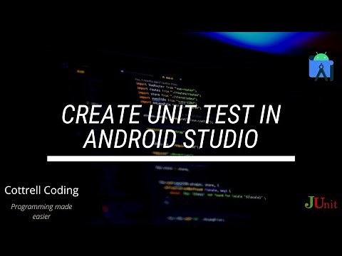 Create Unit Test in Android Studio