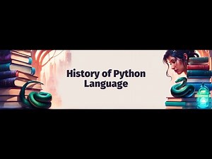 📜 "The History of Python Language | From 1980s to Today’s AI World"