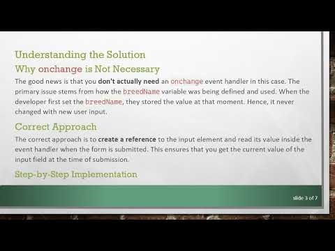 Updating Input Values with onchange Events in Vanilla JavaScript: A Step-By-Step Guide