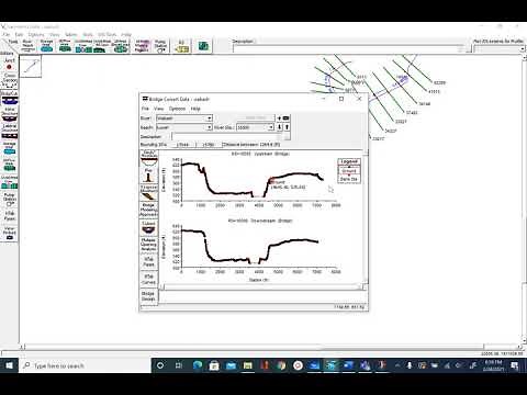 1D Hydraulic Modeling using HEC-RAS (8/10) - Creating Bridges