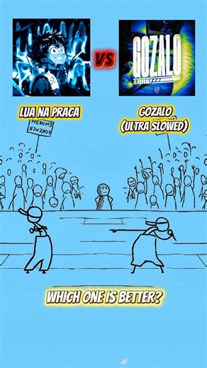 GOZALO (Ultra Slowed) VS LUA NA PRACA [PHONK BATTLE]#phonk #funk #battle #music #song #foryou
