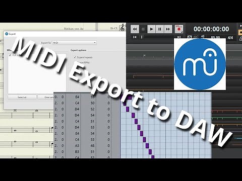MuseScore Tutorial 13 - MIDI Export for DAW [Intermediate]