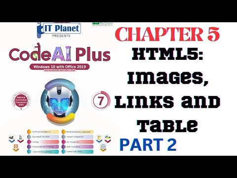 CLASS 7 HTML5: Images, Links and Table PART 2
