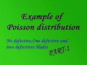 Probability of Poisson distribution using simple steps good example(PART-1)