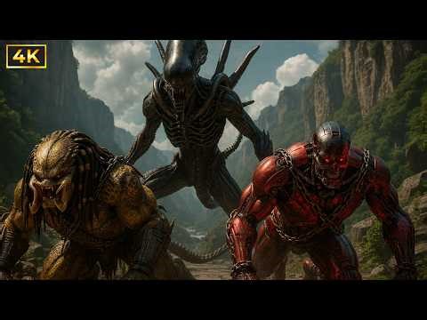 🔥TERMINATOR T-800. Vs PREDATOR...