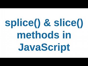 JavaScript slice vs splice 🔪 What's the Difference? Real Examples Explained!
