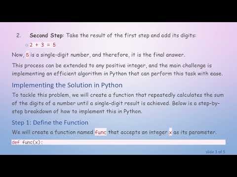 Efficiently Calculate the Sum of Digits in Python