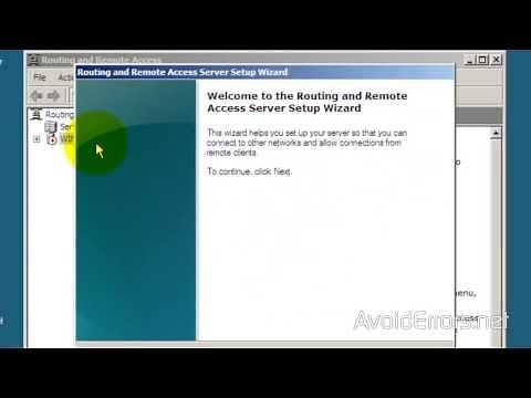 How to Setup a VPN Server in Windows Server 2008