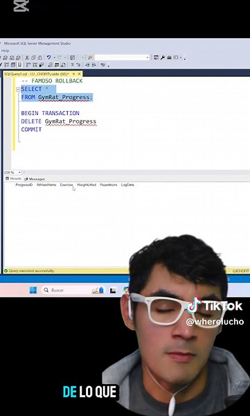Aprende a usar rollback en SQL Server para evitar errores