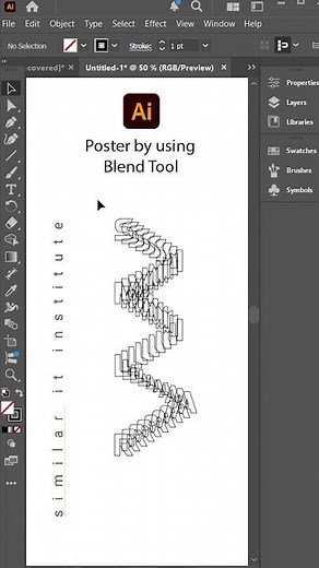 "Master the Blend Tool in Illustrator: Create Smooth Transitions!"