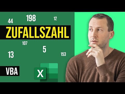 Excel Zufallszahl mit VBA erstellen, einsetzen und ausgeben