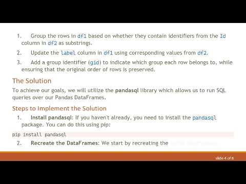 Grouping Rows Based on Substrings and Assigning Labels in Pandas Python