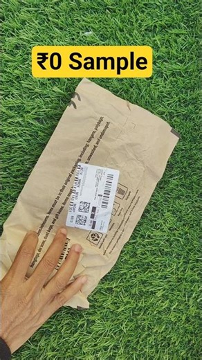 amazon ₹0 sample products 🔥free sample products loot Unboxing #sample #lootoffer