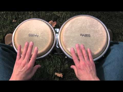 How to Play Your First Rhythm on Bongos--A Lesson for Beginners