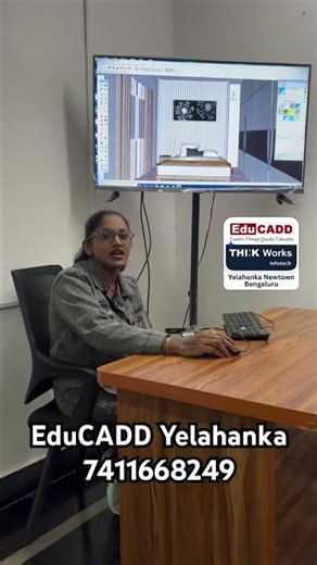 AutoCAD | SketchUp + V-Ray | Revit Architecture Course with Placement​@EducaddYelahanka #bangalore