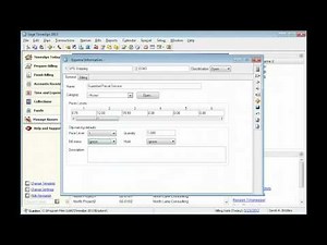 Sage Timeslips: Basics: Expenses