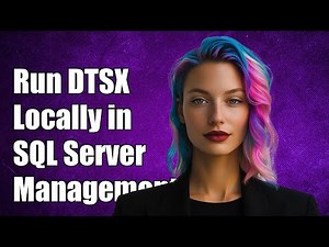 How to Run a Local DTSX Package in SQL Server Management Studio