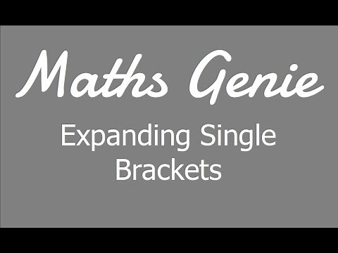 Expanding Single Brackets