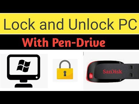 How to Lock and Unlock Your PC With USB flash Drive