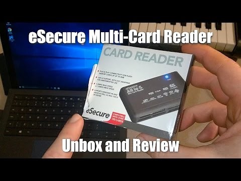eSecure All-in-1 USB Mini Multi-Card Reader - Unbox and Review